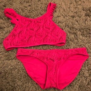 Hot Pink Aerie Bikini